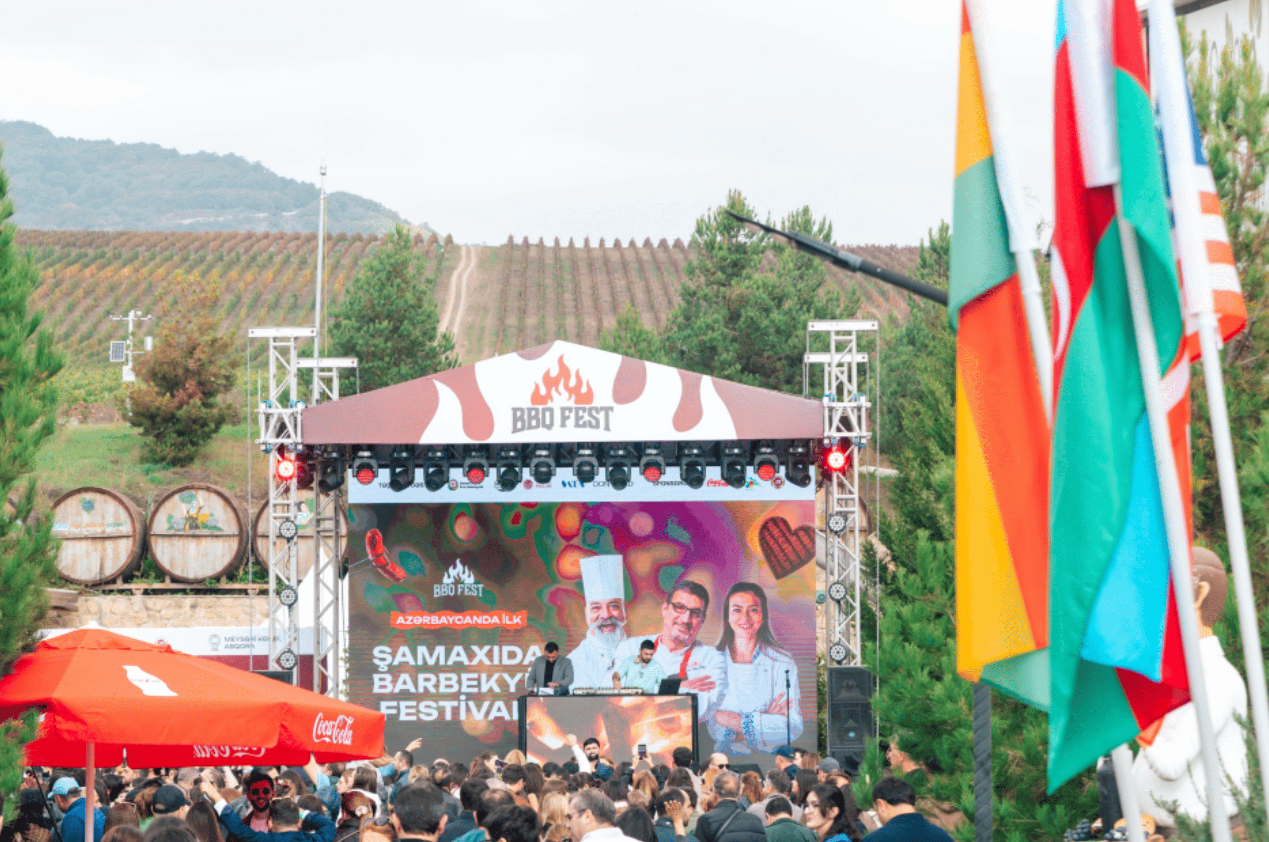 Şamaxıda Beynəlxalq Barbekü Festivalı keçirilib