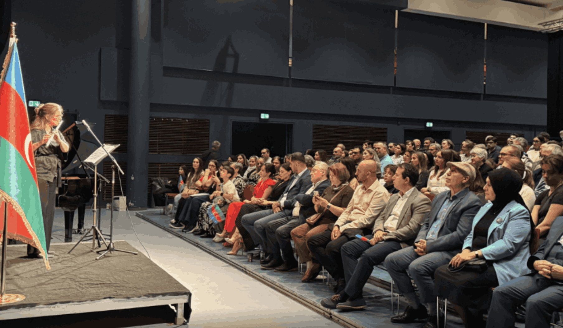 Kopenhagendə Azərbaycanın Zəfər Günü və Üzeyir Hacıbəylinin 140 illiyi qeyd olunub