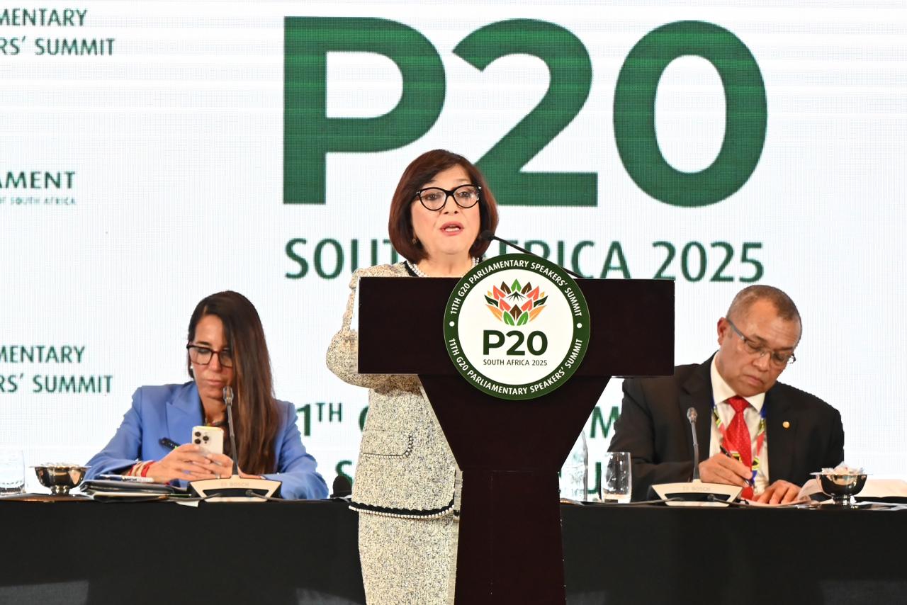 Milli Məclisin sədri Sahibə Qafarova “Böyük iyirmilik” (G20) ölkələrinin Parlament Sədrlərinin 11-ci Sammitinin açılış mərasimində çıxış edib