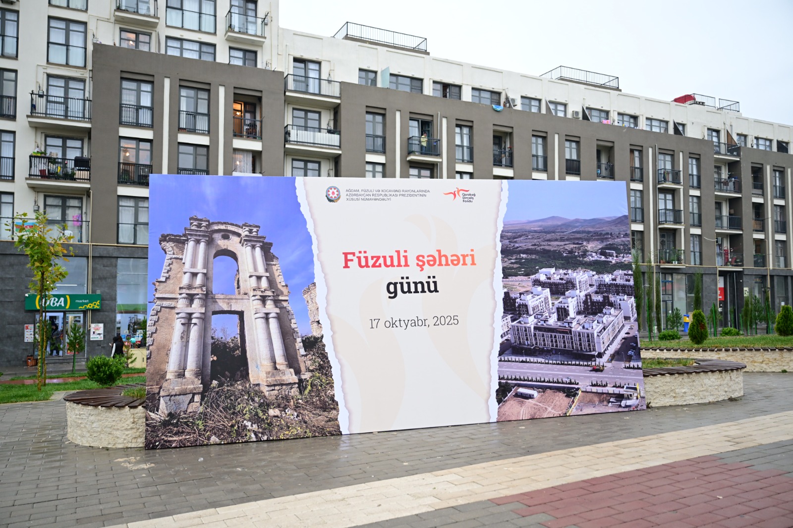 Füzuli Şəhəri Günü geniş konsert proqramı və atəşfəşanlıqla başa çatıb