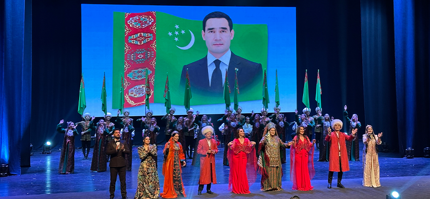 Türkmənistan Mədəniyyəti Günləri Gəncədə konsert proqramı ilə başa çatıb