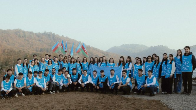 Leyla Əliyeva, Arzu Əliyeva və Alena Əliyeva ekoloji aksiyalarda iştirak ediblər