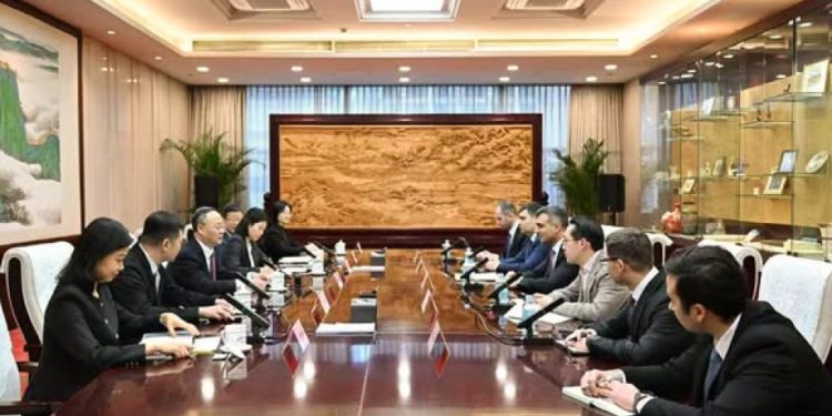 Taleh Kazımov Çində