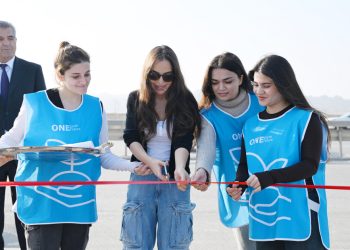 Leyla Əliyeva açılışda iştirak edib