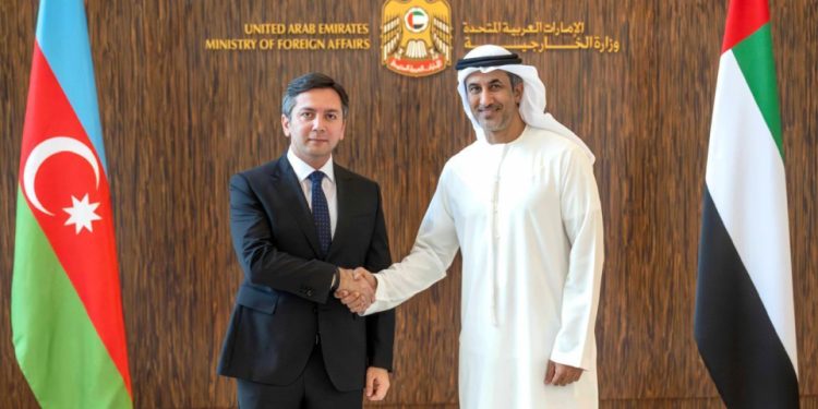 Yalçın Rəfiyev BƏƏ naziri ilə