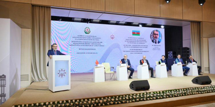 Beynəlxalq konfrans çərçivəsində konstitusion dəyərlər və insan hüquqları müzakirə olunub