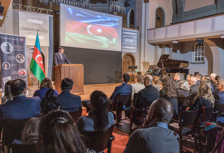 İsveçrədə Azərbaycanın Zəfər Günü və Üzeyir Hacıbəyovun 140 illiyi qeyd edilib