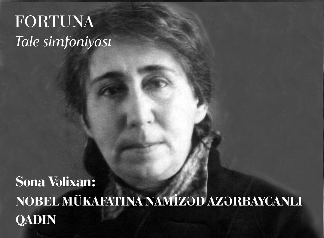 Nobel mükafatına namizəd azərbaycanlı qadın: Sona Vəlixan