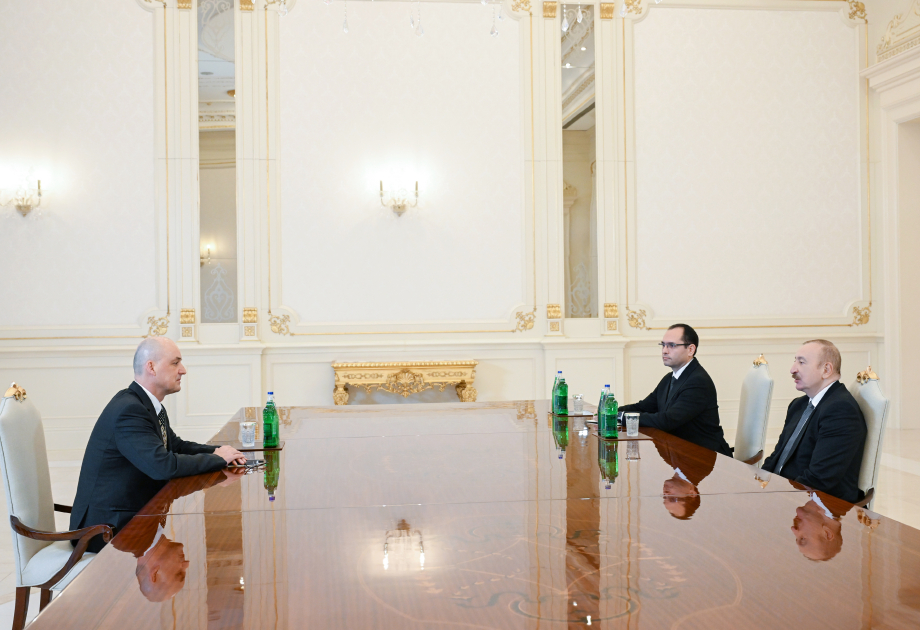 Prezident Ksaba Leykonu qəbul edib