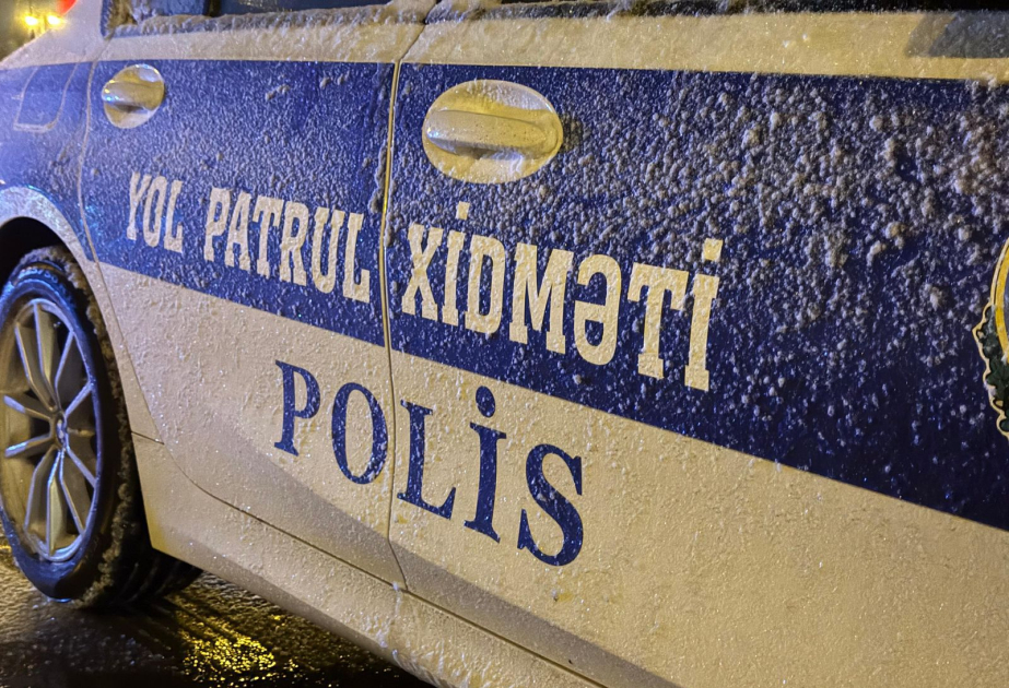 Polis əməkdaşları fasiləsiz xidmət edir