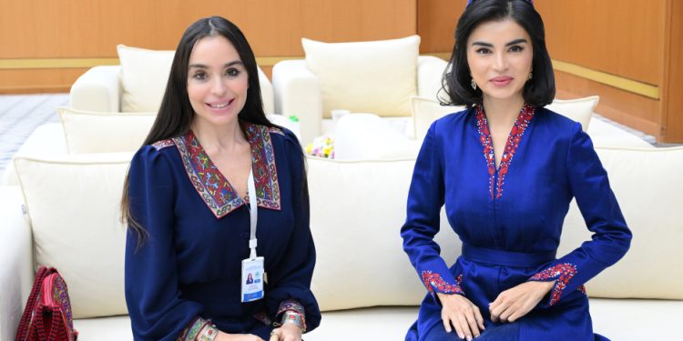 Leyla Əliyeva Saida Mirziyoyeva ilə görüşdü