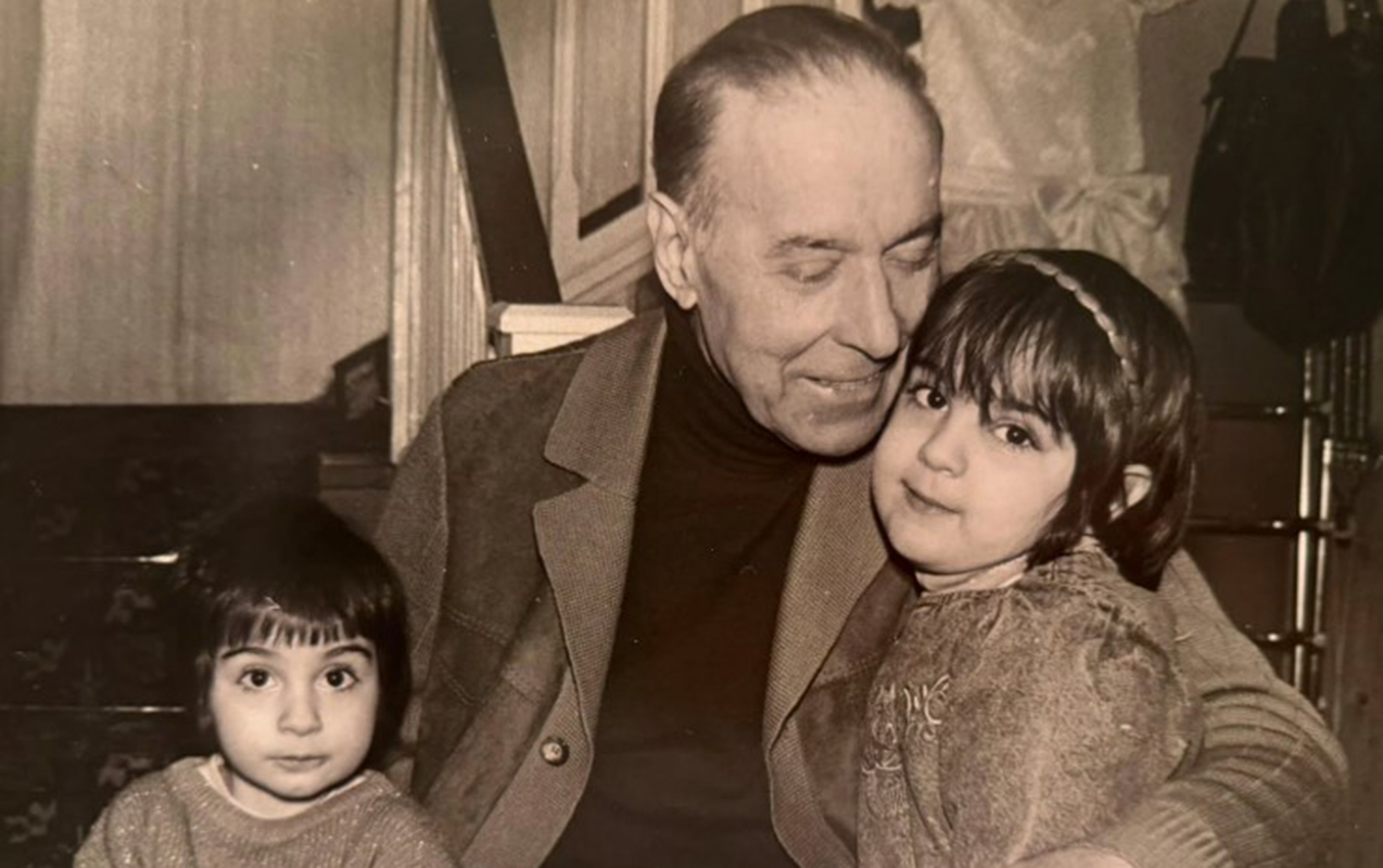 Leyla və Arzu Əliyevalardan babaları ilə bağlı paylaşım
