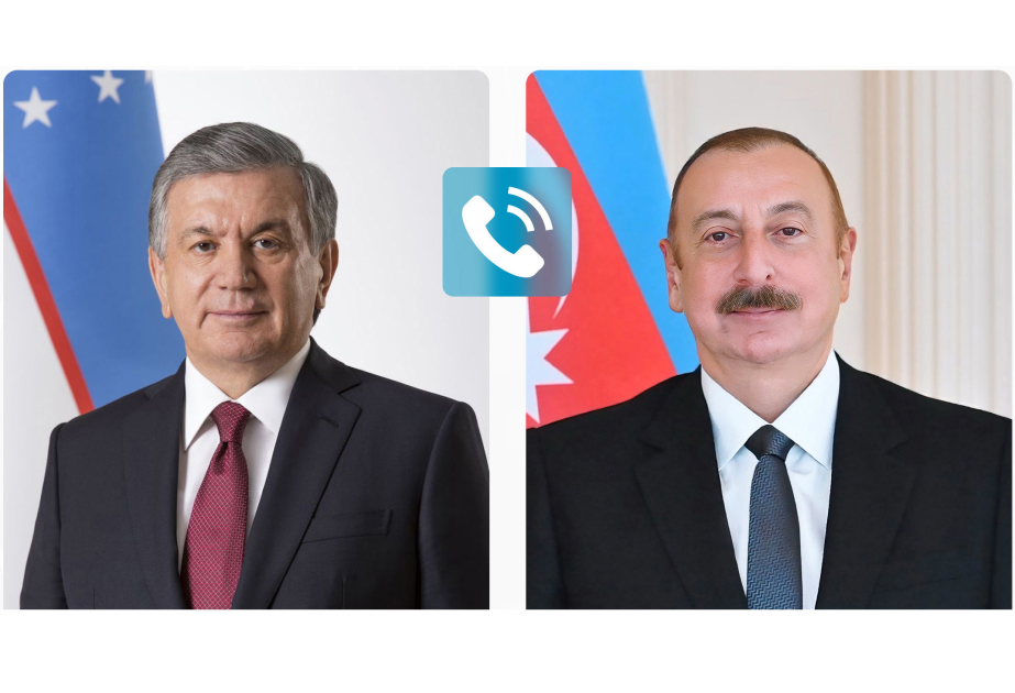 Şavkat Mirziyoyev İlham Əliyevə zəng edib