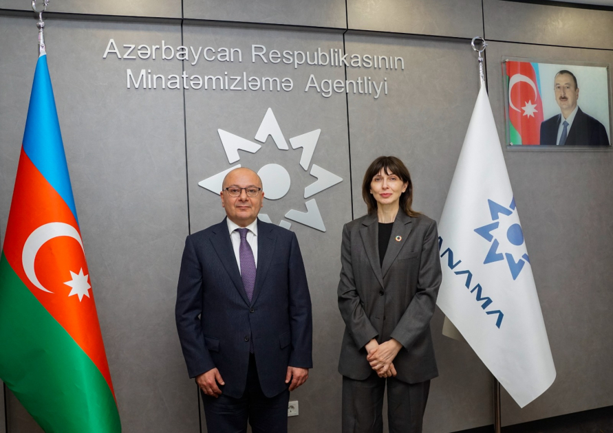 ANAMA sədri Vladanka Andreyeva ilə görüşüb
