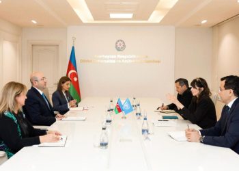 Anar Quliyev Vladanka Andreyeva ilə görüşüb