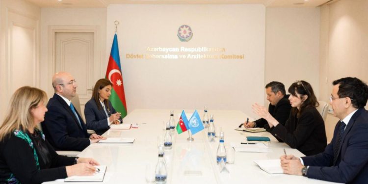 Anar Quliyev Vladanka Andreyeva ilə görüşüb