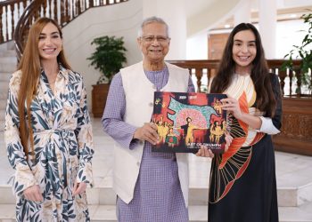 Leyla Əliyeva və Arzu Əliyeva Dəkkədə