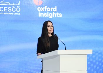 Leyla Əliyeva Bakıda beynəlxalq konfransın açılışında