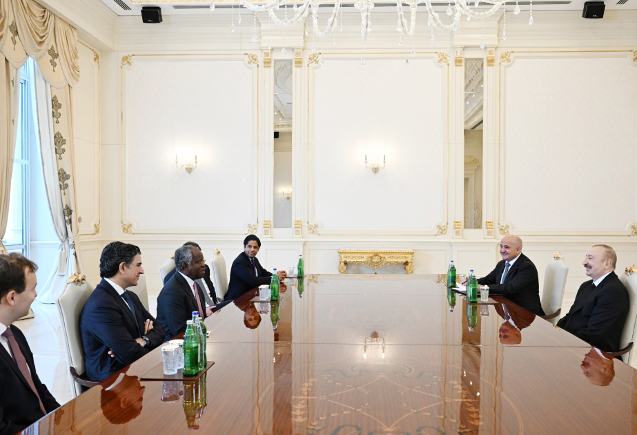 Prezident “Global Infrastructure Partners” direktorunu qəbul edib