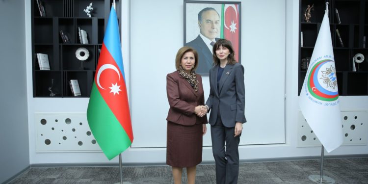 Bahar Muradova Vladanka Andreyeva ilə görüşdü