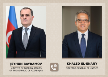 Ceyhun Bayramov UNESCO-nun Baş katibi ilə telefonla danışıb