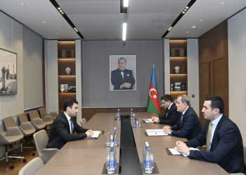 Ceyhun Bayramov Beynəlxalq Mülki Müdafiə Təşkilatının Baş katibi ilə görüşüb