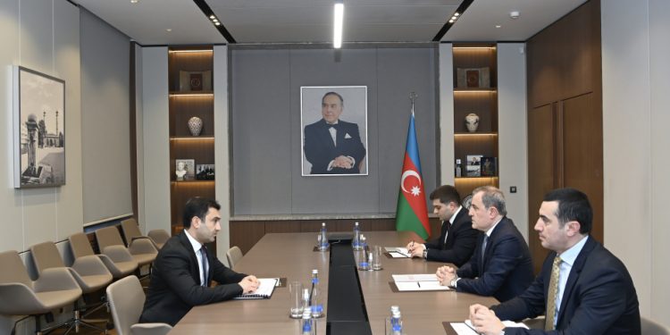 Ceyhun Bayramov Beynəlxalq Mülki Müdafiə Təşkilatının Baş katibi ilə görüşüb