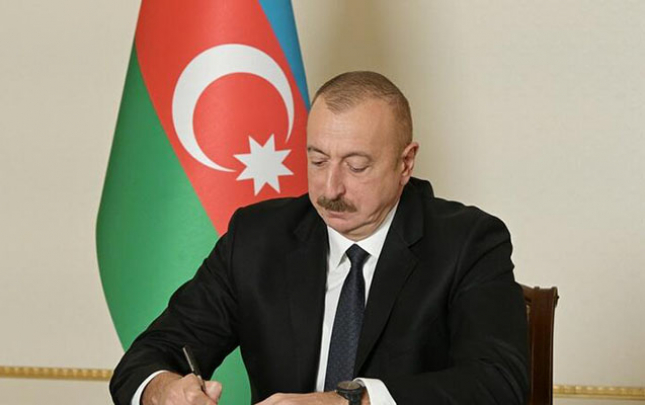 Prezident Fərman imzaladı