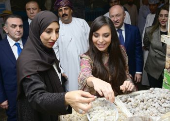 Leyla Əliyeva Oman Milli Muzeyini ziyarət edib