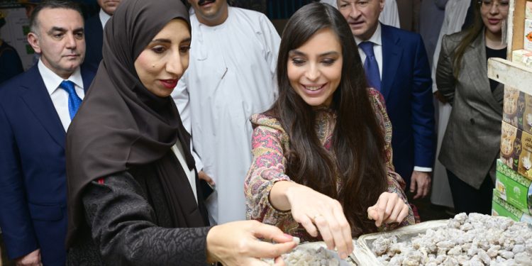 Leyla Əliyeva Oman Milli Muzeyini ziyarət edib