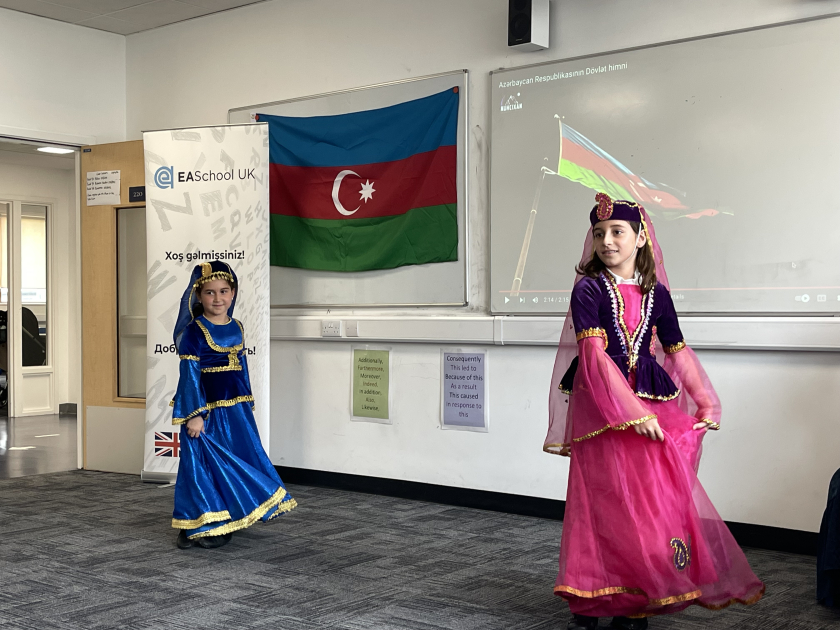 Londondakı Azərbaycan məktəbində uşaqlara ana dili və milli dəyərlər aşılanır