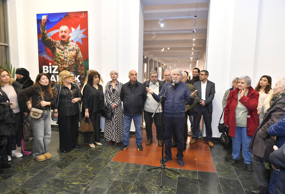 Rəssamlar İttifaqında "Kukla dünyasının sirləri" adlı sərgi açılıb