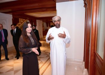 Leyla Əliyeva Sultan Opera Evində olub