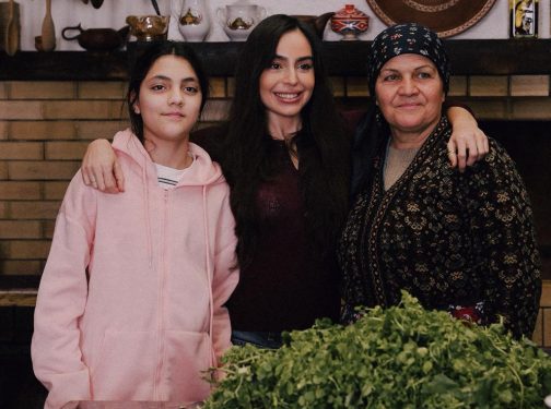 Leyla Əliyeva Qusarda