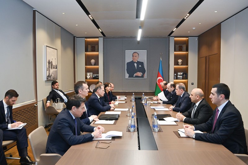 Nazir Ceyhun Bayramovun İtaliya Respublikasının xarici işlər və beynəlxalq əməkdaşlıq nazirinin müavini Edmondo Çirielli ilə görüşü baş tutub