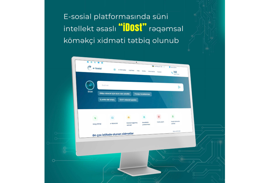 “iDost” xidməti tətbiq olunub