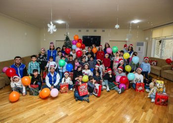 Leyla Əliyevanın təşəbbüsü ilə Yeni il tədbiri keçirilib