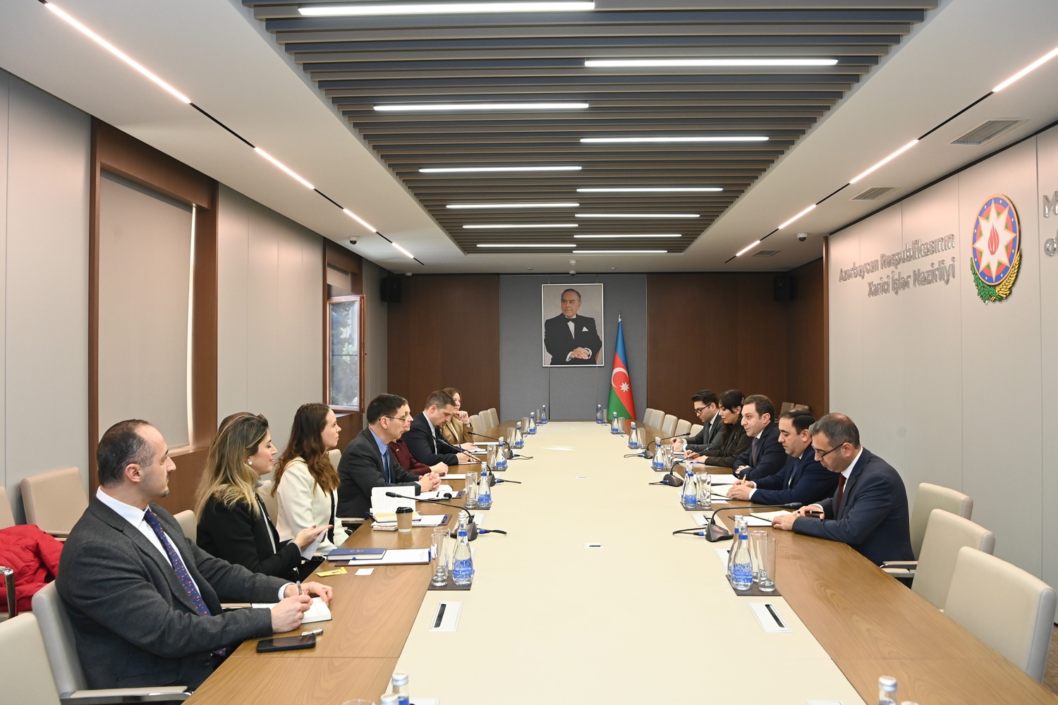 Nazir müavini Elnur Məmmədovun ABŞ Ticarət və İnkişaf Agentliyinin nümayəndələri ilə görüşüb
