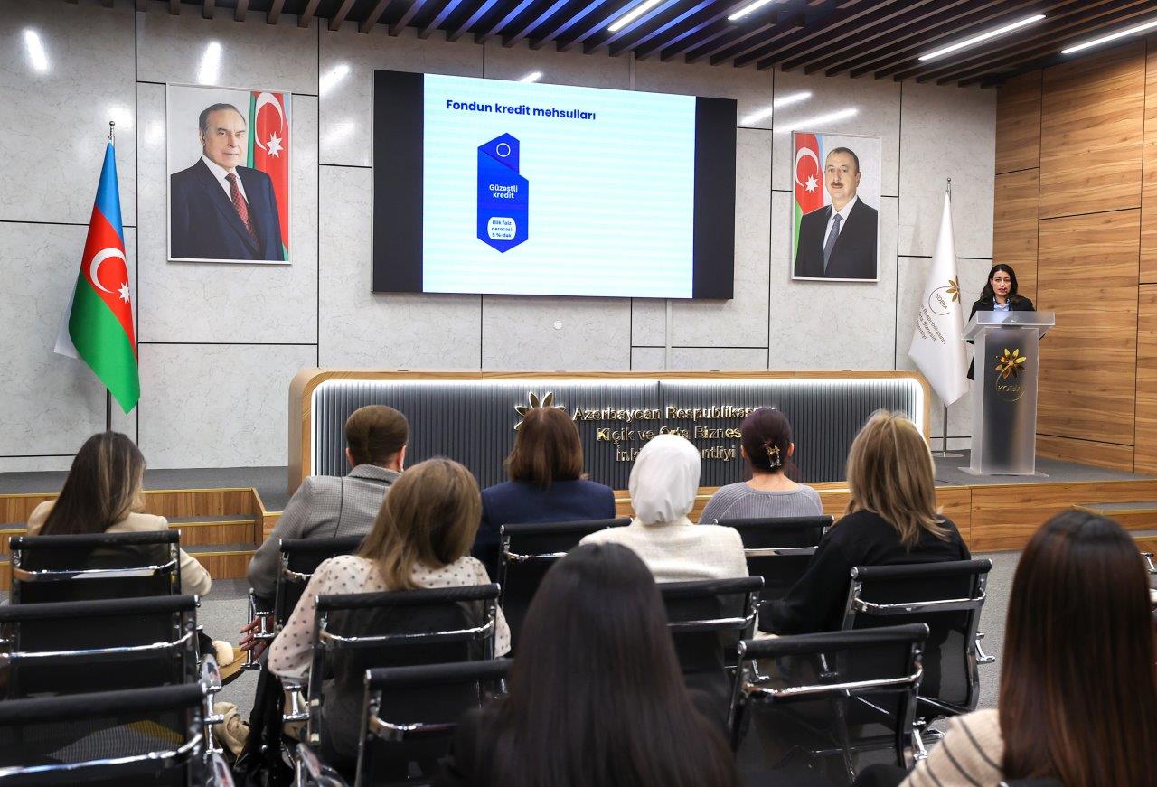 Maliyyəyə çıxışla bağlı qadın sahibkarlar üçün təlim keçirilib