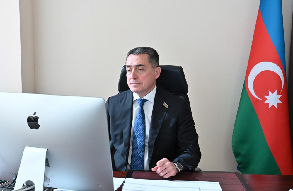 Milli Məclisin Hüquq siyasəti və dövlət quruculuğu komitəsinin videokonfrans formatında iclası keçirilib