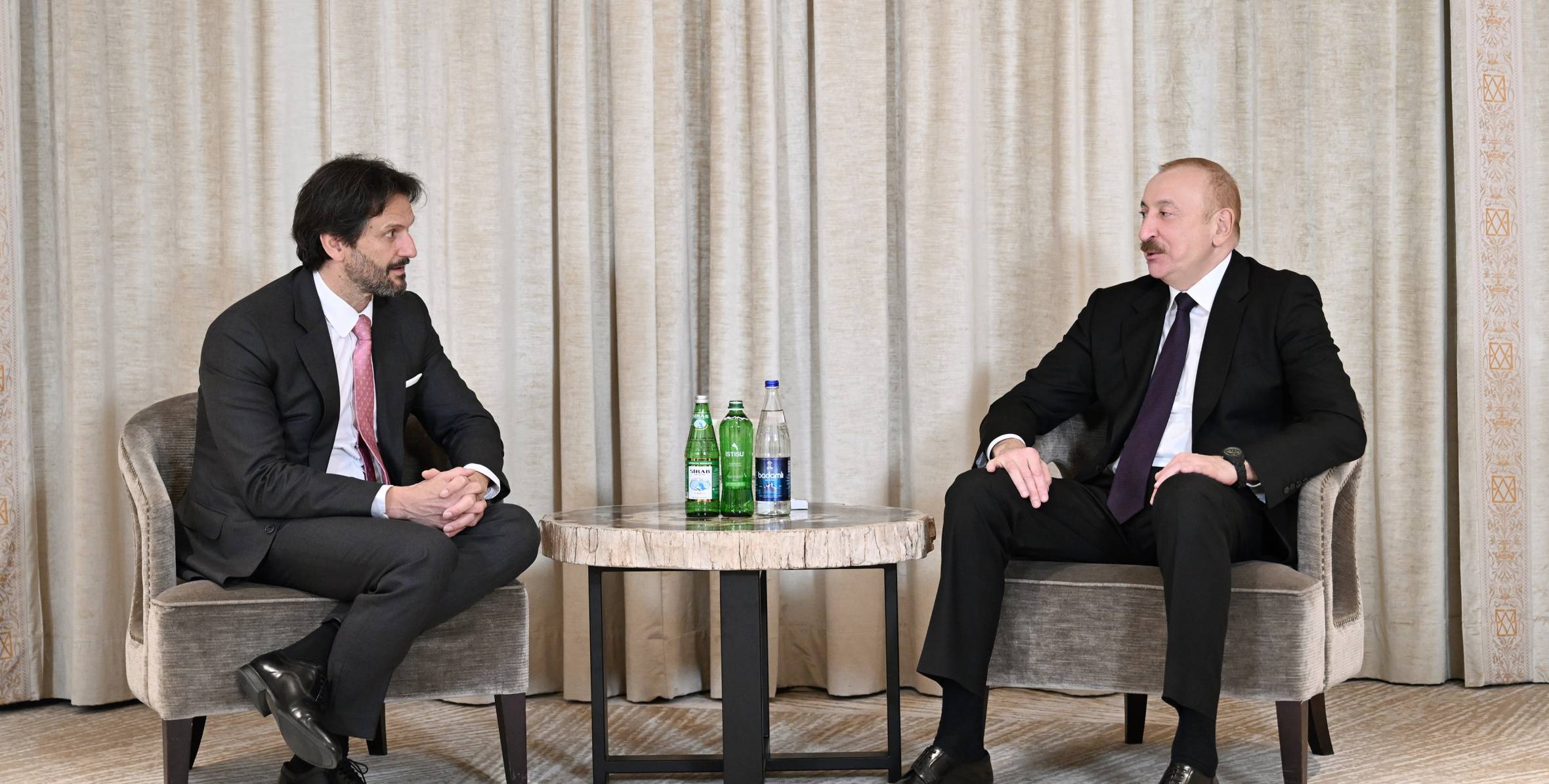 İlham Əliyev Münxendə Slovakiya Baş nazirinin müavini ilə görüşüb