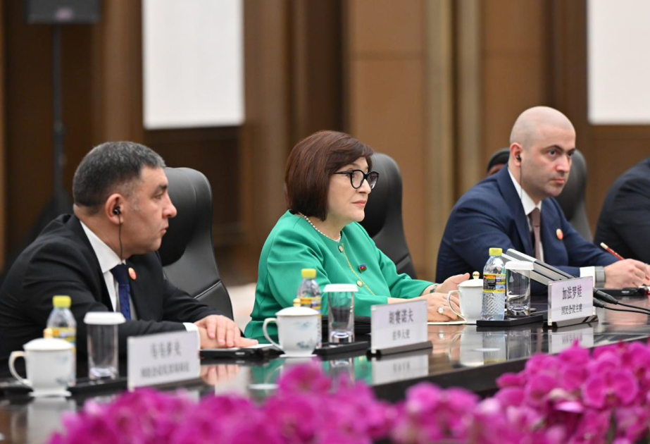 Sahibə Qafarova: Azərbaycan və Çin arasında münasibətlər dostluq, qarşılıqlı hörmət və dəstək üzərində qurulub