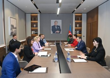 XİN-də ABŞ Dövlət Departamentinin nümayəndələri ilə Strateji Tərəfdaşlıq Xartiyası müzakirə edilib