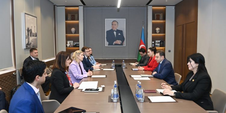 XİN-də ABŞ Dövlət Departamentinin nümayəndələri ilə Strateji Tərəfdaşlıq Xartiyası müzakirə edilib