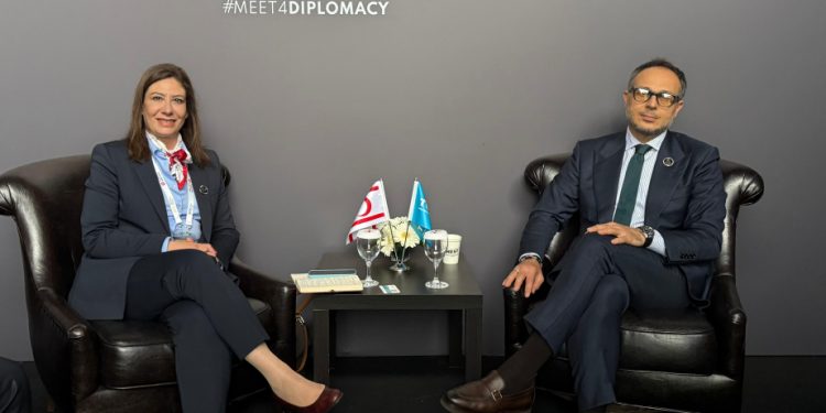 TÜRKPA Baş katibi Şimali Kiprin Cümhuriyyətçi Türk Partiyasının sədri ilə görüşüb