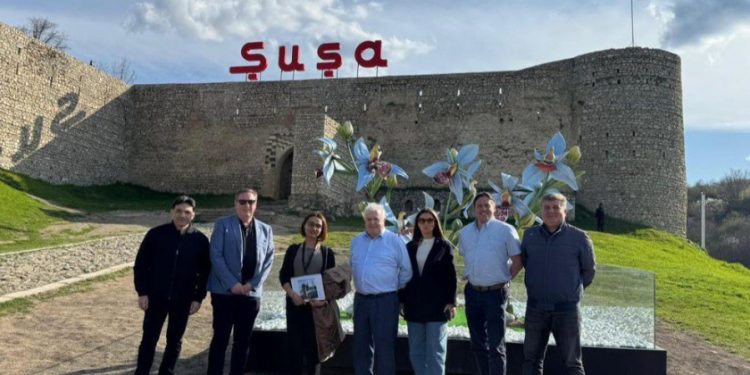 İrlandiya parlament nümayəndə heyəti Şuşa və Xankəndi şəhərlərində olub