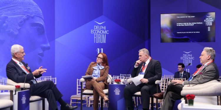 Nizami Gəncəvi Beynəlxalq Mərkəzi Delfi Forumunda qlobal müzakirələrə töhfə verib