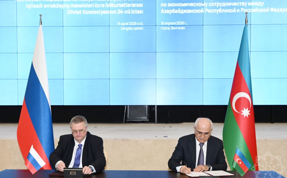 Azərbaycanda və Rusiyada avtomobil nəqliyyatı üçün e-CMR tətbiqi üzrə şəraitin yaradılmasına dair “Yol Xəritəsi” imzalanıb