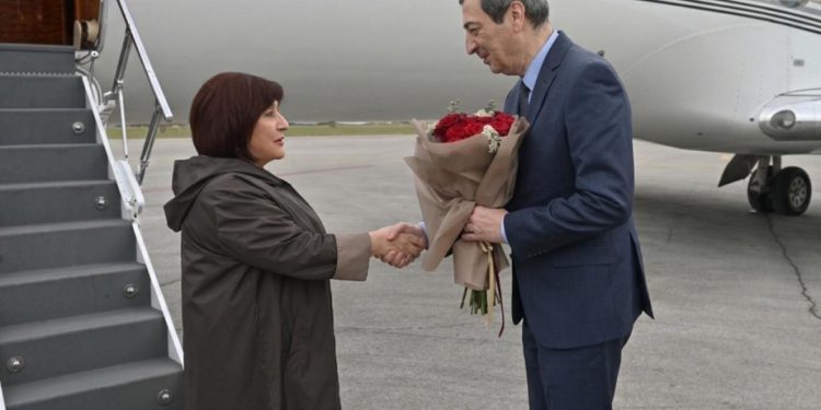 Milli Məclisin sədri Sahibə Qafarova Monteneqroda işgüzar səfərdədir