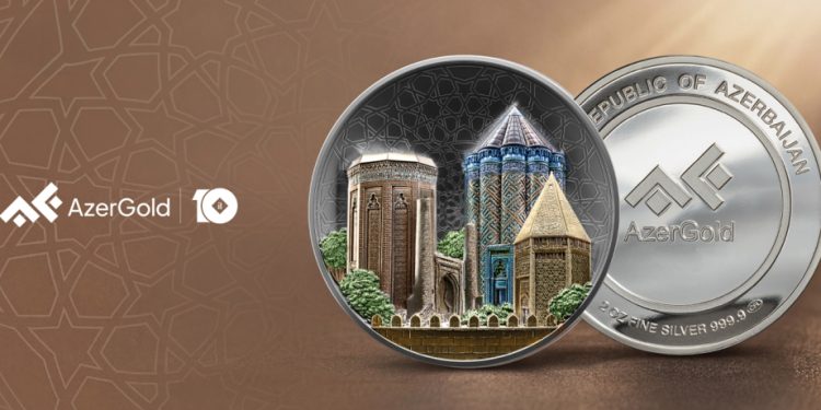 “Naxçıvan – memar Əcəmi irsi” gümüş sikkəsi təqdim olunub